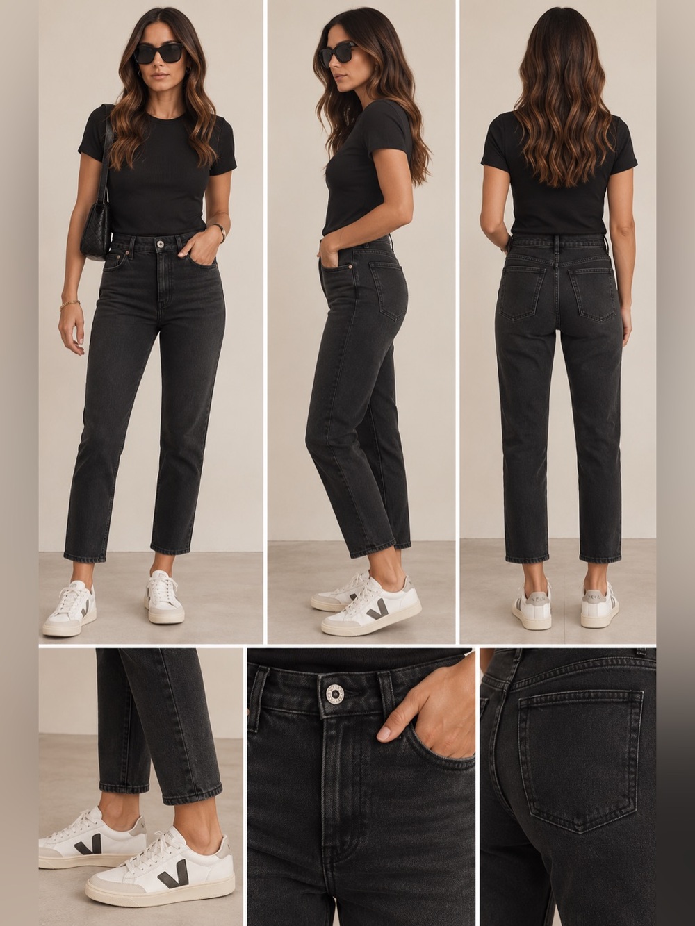 Zara Black High-Rise Women’s Jeans